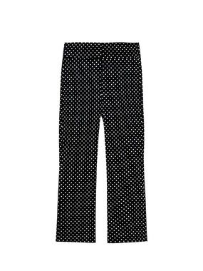 Zara high waist capri polka dot pants